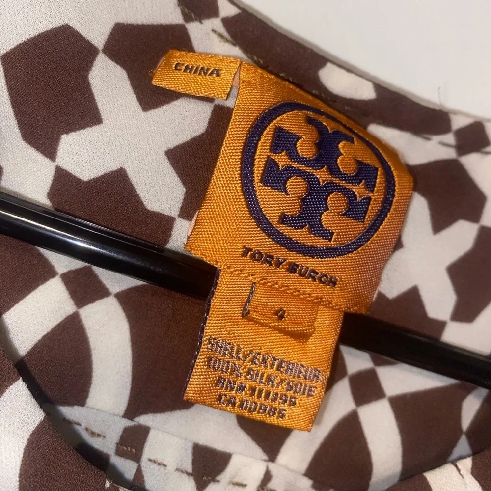 Tory Burch Sleeveless Silk Top